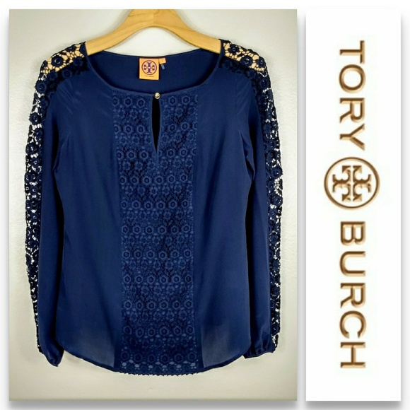 crochet lace long sleeve top